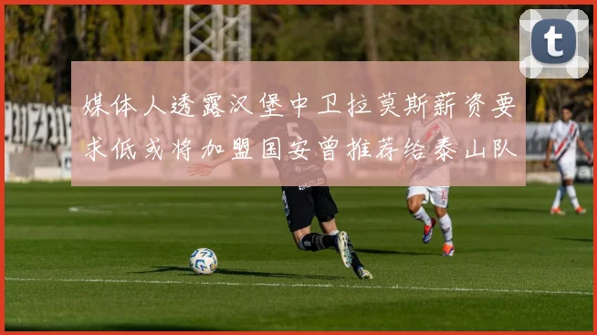 媒体人透露汉堡中卫拉莫斯薪资要求低或将加盟国安曾推荐给泰山队